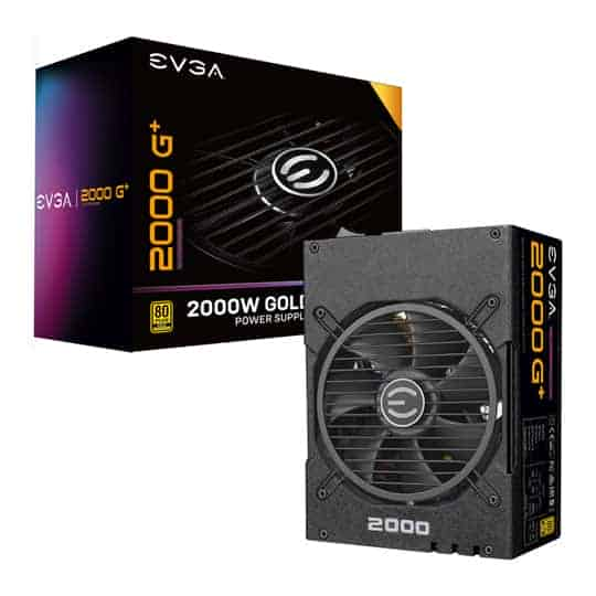 EVGA SuperNova G1+ 2000 Watt Fully Modular 80+ Gold Refurbished PSU/Power Supply